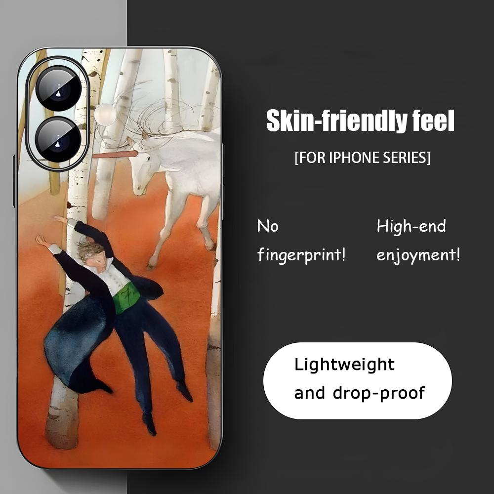 Чехол для телефона с рисунком Lizbeth Zwerger для iPhone 17 16 15 14 13 12 11 X XR XS 8 Plus Mini Pro Max Мягкий черный Ударопрочный чехол