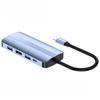 Док-станция 9 в 1 Type C с портом Ethernet 4K HD USB 3.0 Hub Laptop Expander