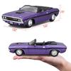 Maisto Масштабная модель Dodge Challenger 1970 Кабриолет Фиолетовый Литая модель Готовая 31264 1/24 / Автомобиль, Продукт,