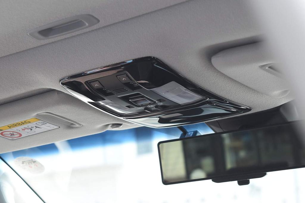 Панель потолочной консоли SecondStage для Toyota Land Cruiser Prado 150 серии, серия «Черный рояль», (T404BLK)