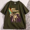 Футболка Arc Raiders Видеоигра Хлопок Графическая футболка С коротким рукавом Круглый вырез Y2K Уличная мода Забавный стиль Футболка Мужская футболка Одежда