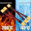 For RC Lipo Battery for Battery Charger Motor 2pcs/set XT60/T Connector Adapter 14AWG 30CM Extension Cable Leads Adapte