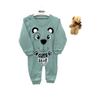 Детский комбинезон унисекс Demir Baby Cute Bear с длинными рукавами и принтом медведя для детей 3 месяца, 6 месяцев, 9 месяцев