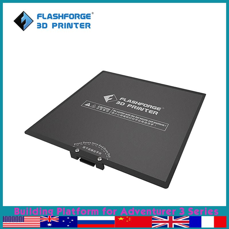 Сборка гибкой строительной платформы FLASHFORGE для 3D-принтеров Adventurer 3/3C/3LITE/3 Pro Запасные части Запасные аксессуары для замены