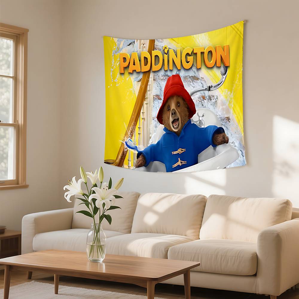 PPaddington Bear Tapestry Customizable Tapestries Of Various Styleswall Hangings Celebrity Photo Printingwall Hangings