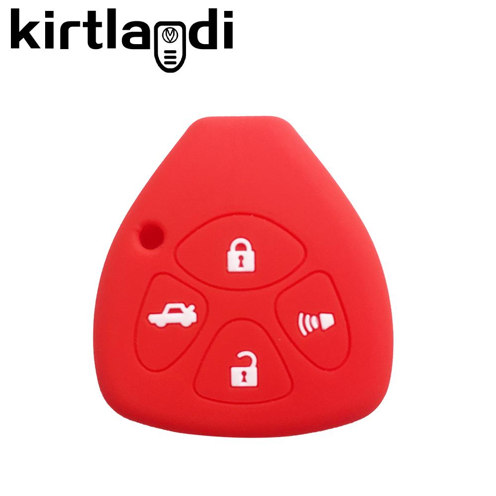 Автоаксессуары Чехол для ключа Колпачок для Toyota Rav4 Auris Corolla IQ Porte Yaris/Vitz Verso Hilux Icon Camry 40 2/3/4 кнопки Крышка для ключа
