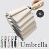 Automatic Ring Buckle Umbrella Dual-use Large Folding Rain and Sunny Umbrella Portable Windproof Sunscreen Sunshade Umbrella