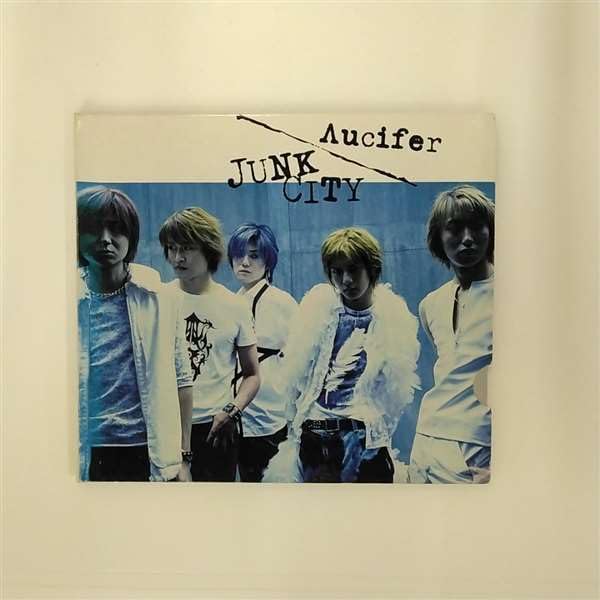 CD AUCIFER Junk CITY POCE8201 UNLIMITED 2000 Япония Японский Поп-Рок Б/у