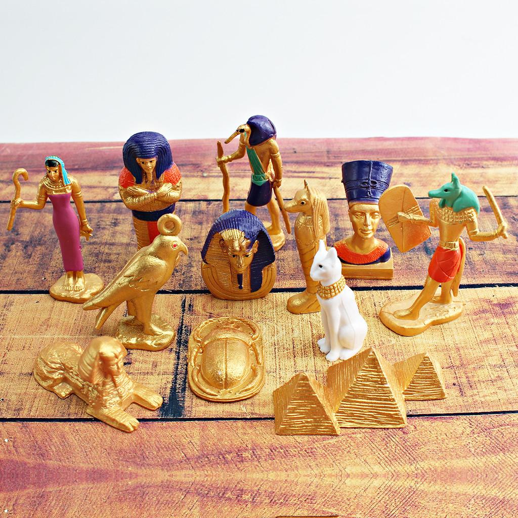Древний Египет Королева Сфинкс Модель ПВХ Декоративная Коллекционная Для Домашней Демонстрации
