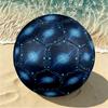 1pc Cosmic Spiral Standard Size 5 Wear Resistant Football, Indoor Outdoor Soccer Ball for School Park Grass Training & Daily zq7107