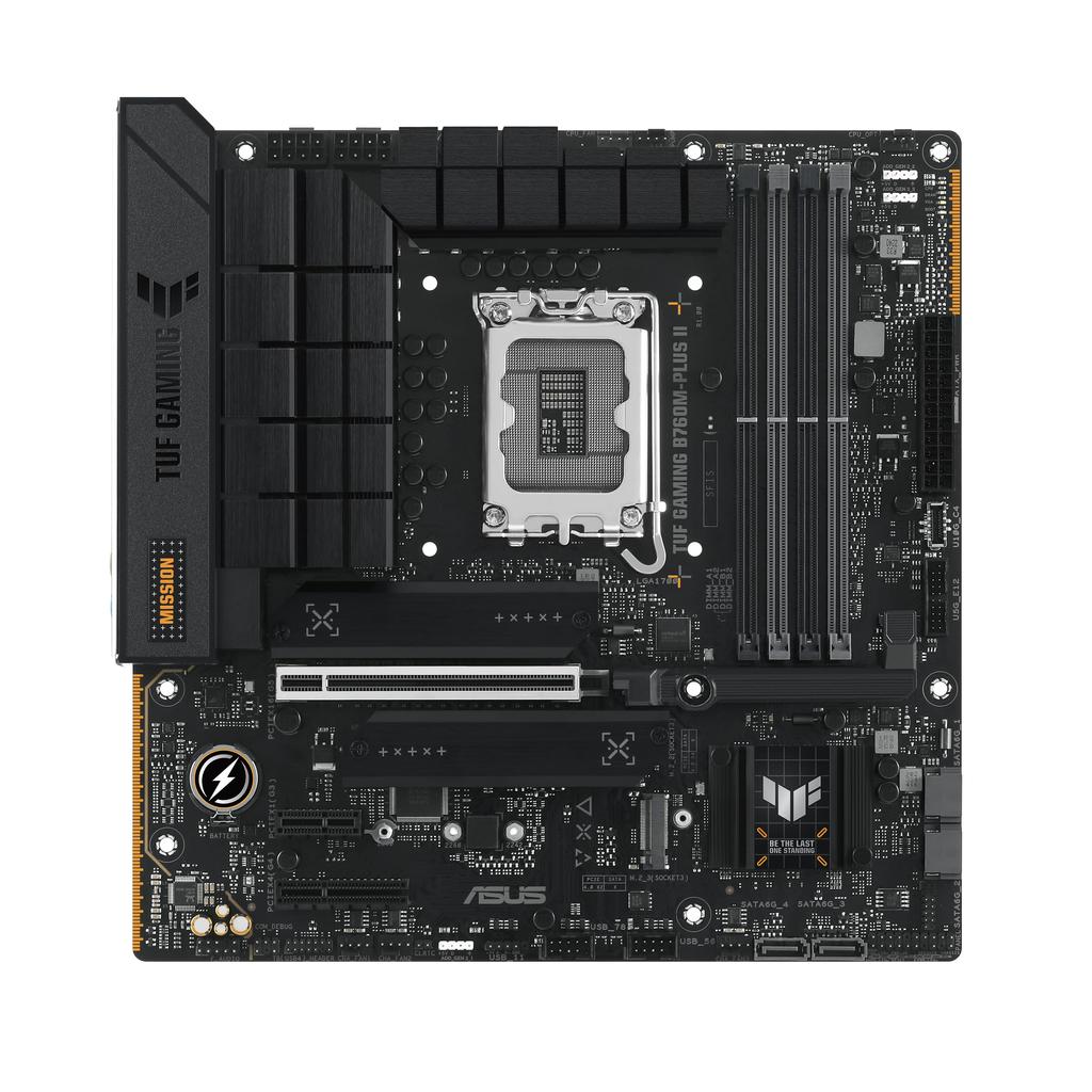 Asus INTEL 14th 13th Generation Compatible B760M mATX Gaming Motherboard TUF GAMING Authorized Distributor Product & B760M-PLUS II/domestic