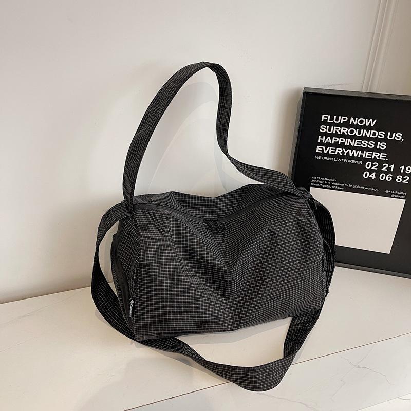 New portable sports bag, women's gym bag, large-capacity travel bag for short trips, shoulder bag, lightweight luggage bag for men, storage bag