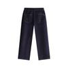 NVG.YOUNG Men's Brushed Cotton Blend Straight-Leg Washed Jeans