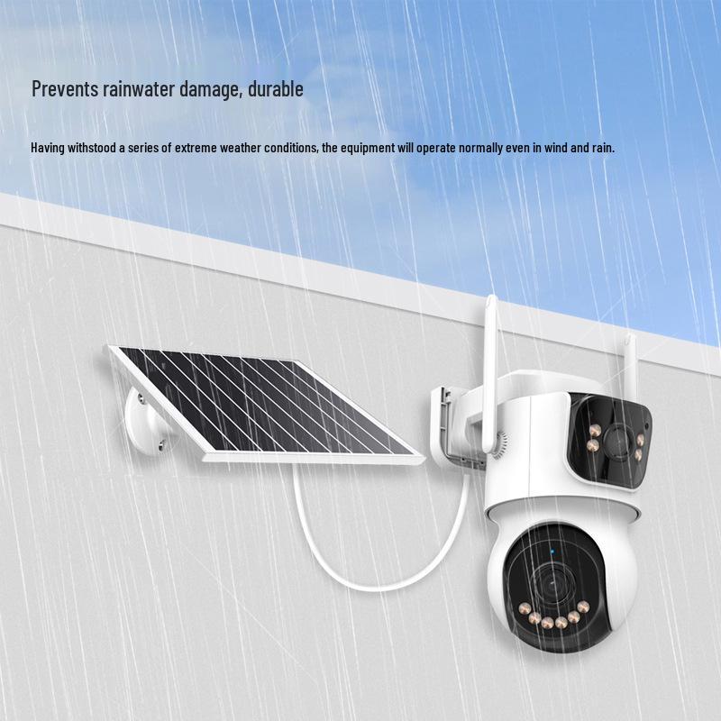 AOV HD 4G Dual-Lens Solar Monitor Camera with Dual-View WiFi