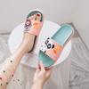 Крутые тапочки для женщин, летняя одежда для улицы, дома, дома, мультфильм, милая ванная комната, износостойкие, крутые тапочки, новая обувь 2025 года
