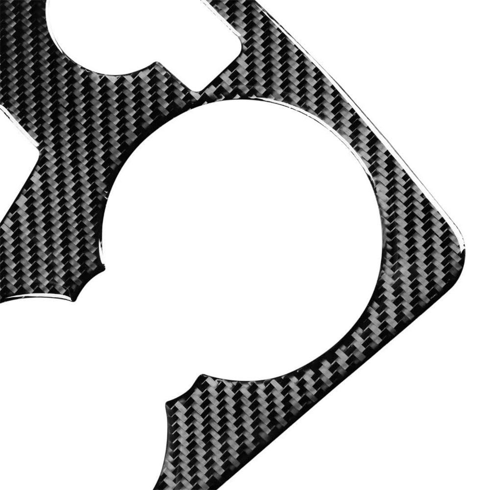 Накладка на панель переключения передач из углеродного волокна с подстаканником для Mercedes-Benz C-Class W204 07-14