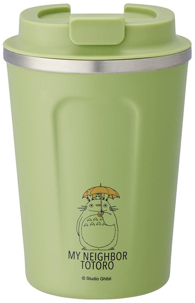 Skater Vacuum Insulated Stainless Steel Coffee Tumbler, Small, 350ml, My Neighbor Totoro, Ghibli Design, STBC3F-A