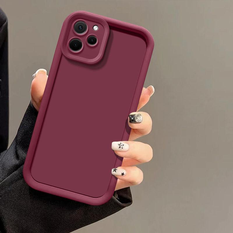 For Huawei Nova Y61 Case Huawei Nova Y62 Phone Case EVE-LX9 Matte Back Cover Nova Y62 Plus Skin Feel Protection Shockproof Cover