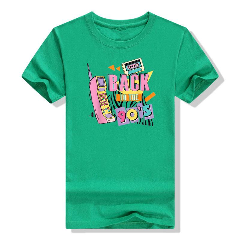 Back To The 90s Outfits For Women Retro Costume Party Tshirt Gift For Women Men 90s Style Hip Hop Event Graphic Tee Tops