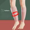 Спортивные женские щитки для голени, защита для ног для бега, компрессионная защита для ног для бадминтонного марафона, носки с подогревом, защита лодыжки
