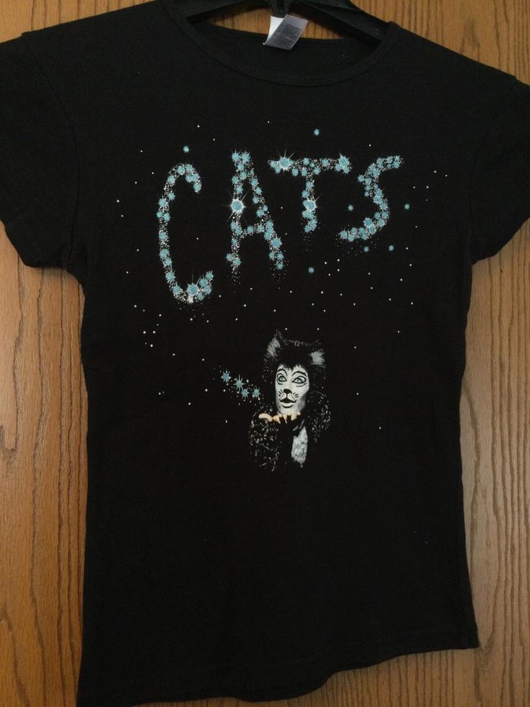 CATS - Blac Shirt - 2 Sided - Ladies - S - Gaziani