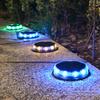 Solar LED Lamp High Brightness Decorative Long Lasting Practical Floor Pathway Garden Lawn Yard Decoration Accessories