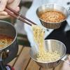 1 шт.-Миска из нержавеющей стали 304 для кемпинга на открытом воздухе, миска для риса для пикника, складная чашка для барбекю, кружка для альпинизма, портативная посуда для кемпинга