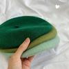 Корейская винтажная хлопковая беретка с дышащим дизайном для женщин, летний стиль