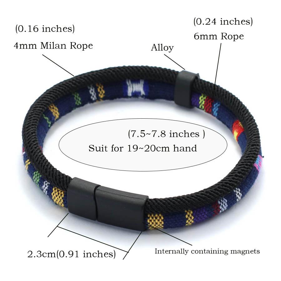 Stylish Tibetan Rope Bracelet Men 5 Colors Handmade Ethnic Wish Bangle Detachable Meditation Yoga Healing Fabric Braslet Pulsera