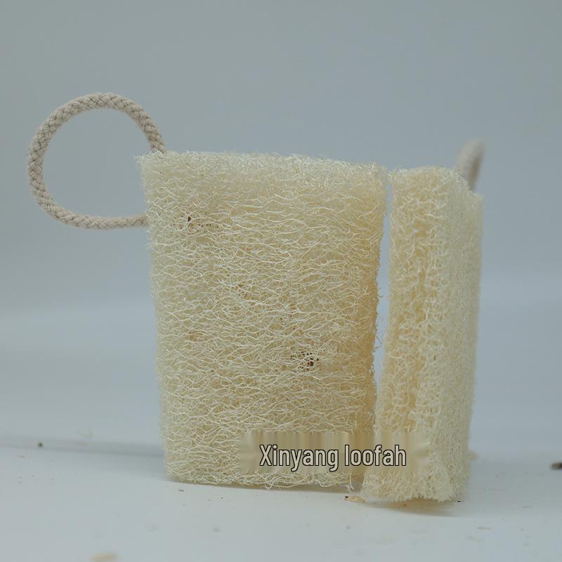 Natural Luffa Brush: Multi-Purpose Dish Scrubber & Bathing Sponge with Massage & Water Absorption Features