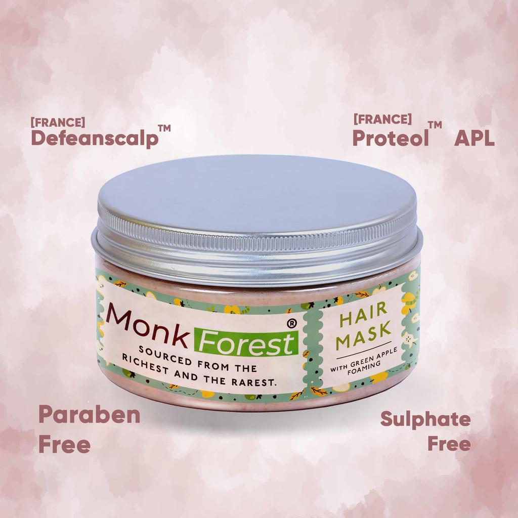 Успокаивающая маска для волос Monk Forest без сульфатов и парабенов (кондиционер)
