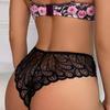 New Women's Lace Panties Sexy Sports Low-rise Seamless Briefs Women's Thongs T-pants