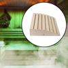 Wood Sauna Headrest Neck Pillow for Women Men Bathroom Modern Bathing Supplies Comfortable To Use