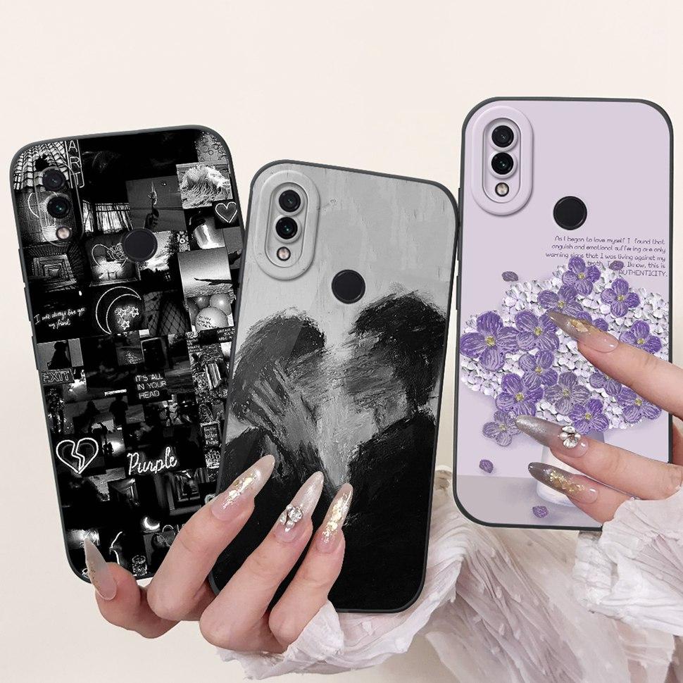 Чехол для телефона для Xiaomi Redmi 7, мягкий силиконовый ТПУ чехол, чехлы с рисунком животных для Xiaomi Redmi 7 Redmi7, защитный чехол