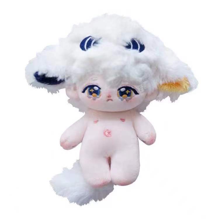10cm Mini Cute Plush Doll Toys Little Sheep Series Seastar /Normal Body Cotton Doll with Animal Ear Tail Girl Kid Birthday Gift