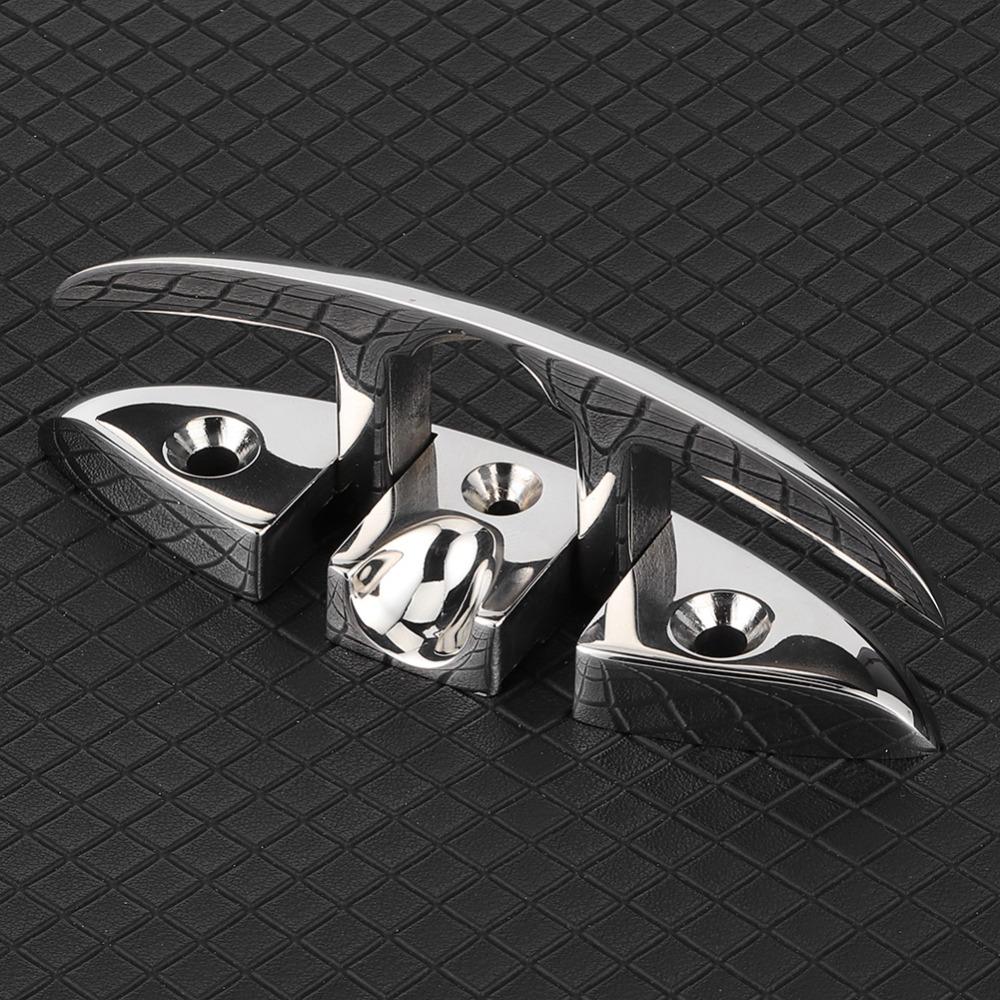 Folding Folding Flip Up Cleat 5" 6" Boat Cleat Marine Hardware Boat Dock Cleats  Boat Docking