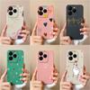 For Infinix Zero 30 4G Hot 40 Pro Smart 8 Note 40 Itel RS4 S24 Cover Phone Cases Pretty Love Heart Pattern Matte Silicone Soft Screen Protector Bumper