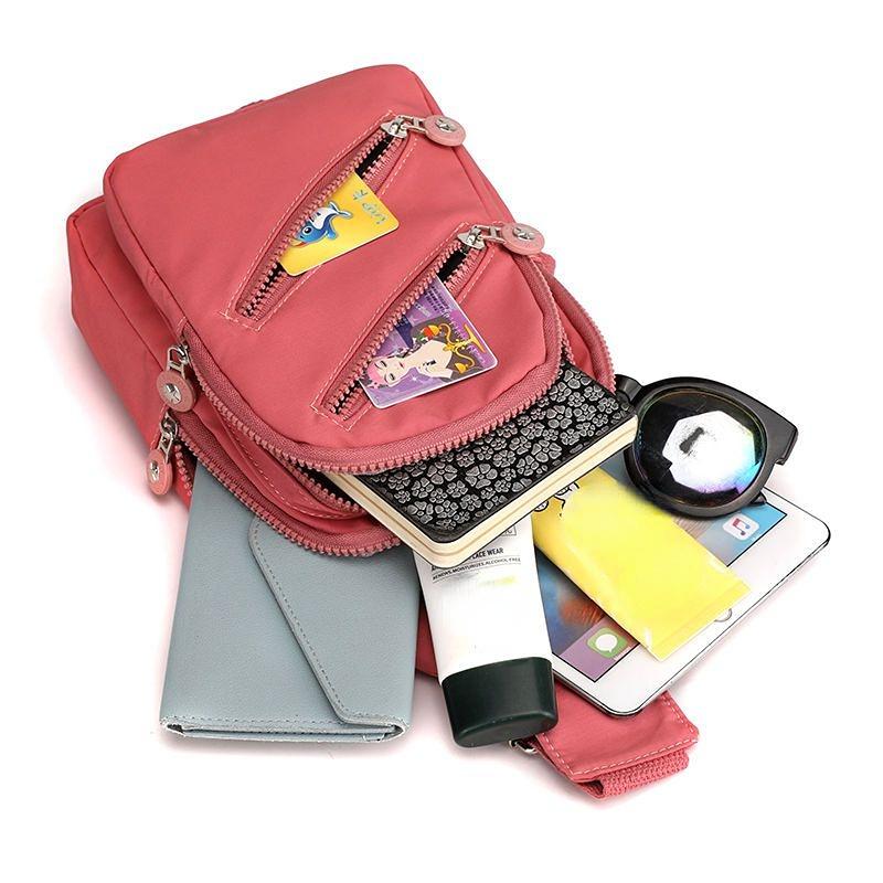 Нагрудная сумка, женская модная женская сумка-мессенджер на одно плечо, универсальный нагрудный рюкзак с принтом для отдыха, небольшой рюкзак