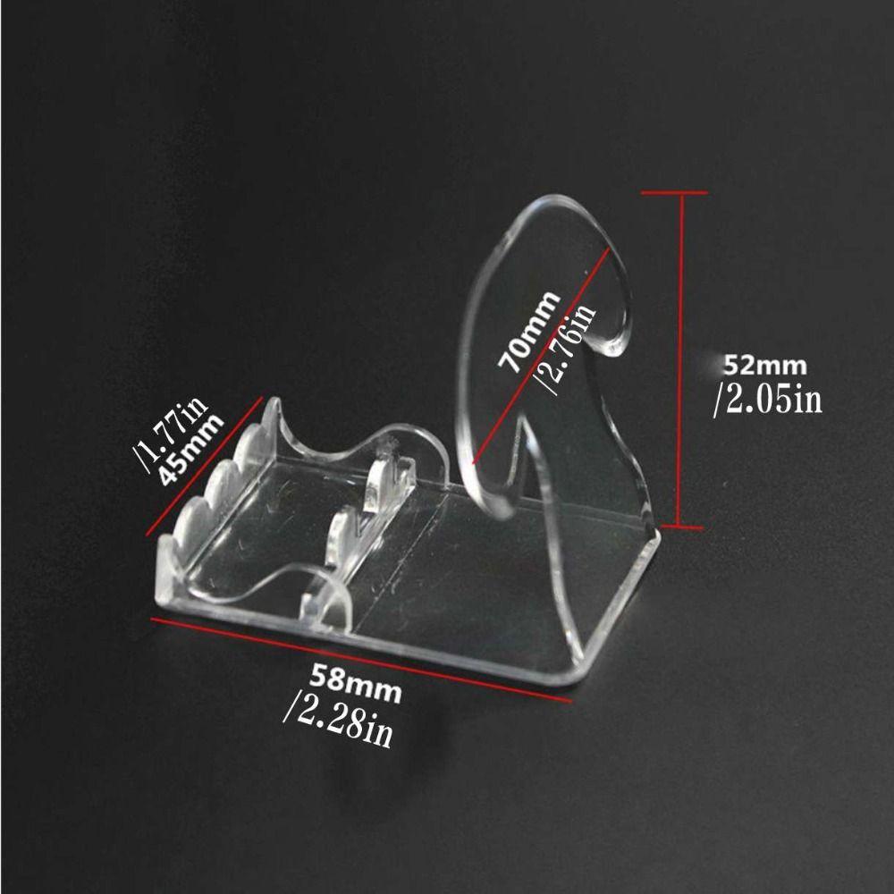 Acrylic Fashion Clear Bracelet Holder Bangle Organizer Jewelry Display Plate Jewelry Display Rack