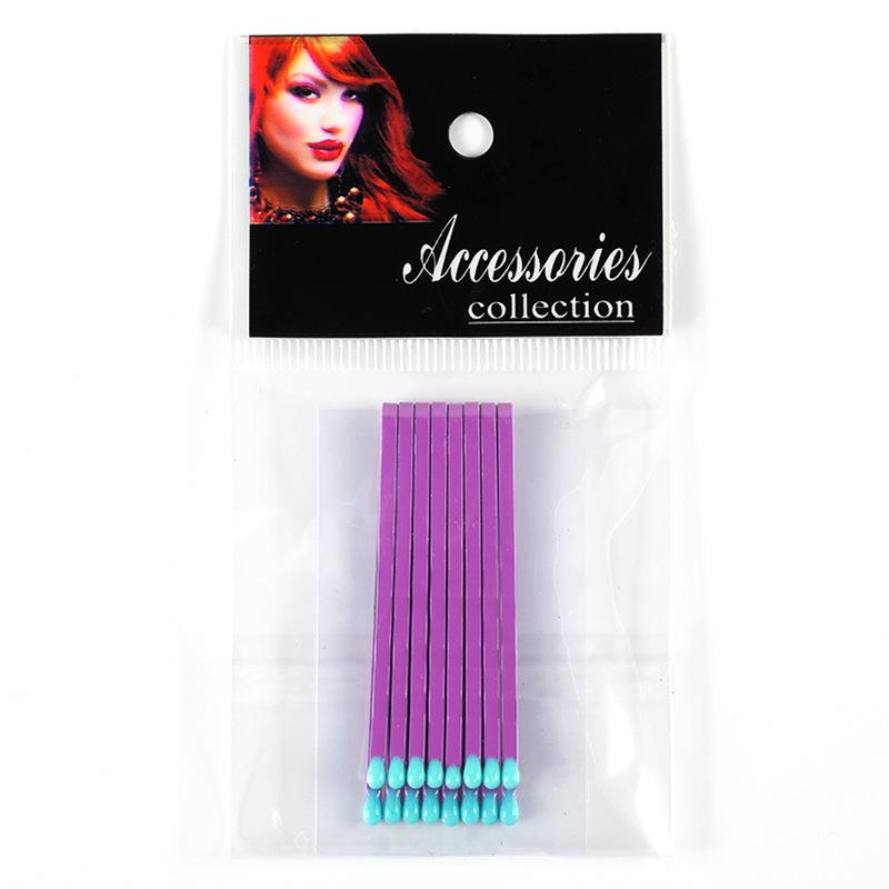 10-100pcs/set Korean Multifunctional Hair Accessories Multicolor One-word Clip Metal Hairpin Girl Hair Accessories