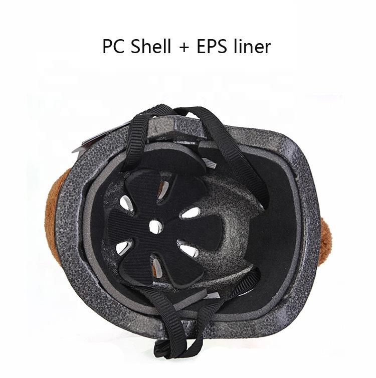 Cute 3D Cartoon PC Shell Helmets Bicycle Helmet Animal Helmet Protective Gear for Kids Children