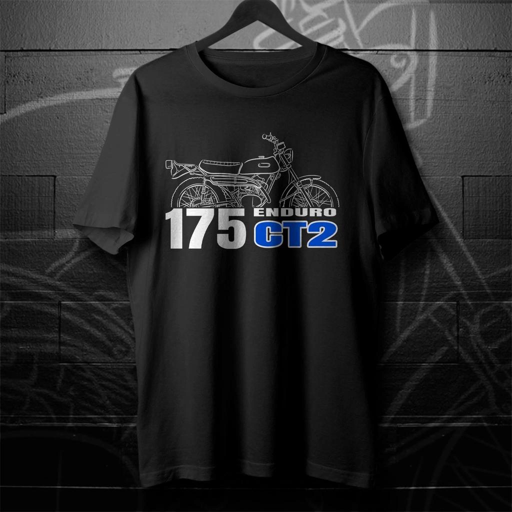 For Yamaha 175 CT2 1972 fans - Motorcycle T shirt