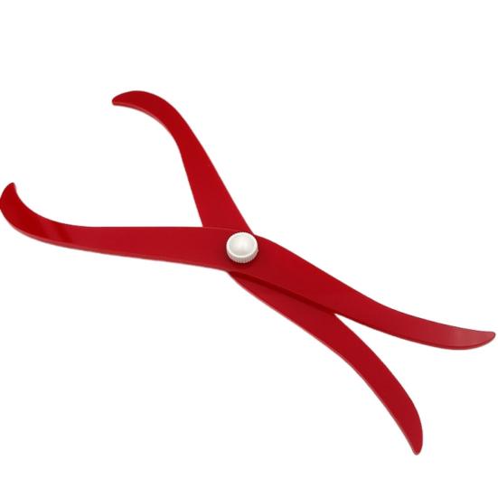 Керамический штангенциркуль с изогнутой ногой, портативный сверхмощный акриловый керамический измерительный инструмент для резьбы по глине, моделирование скульптуры, керамические инструменты