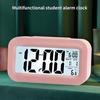 Alarm Clock Mute Snooze Function Backlight LED Electronic Table Clock with Calendar for Home