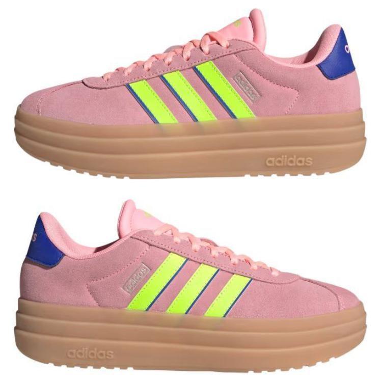 adidas Женские Vl Court Bold 'Pink Spark Lucid Lemon' Женские IH8089
