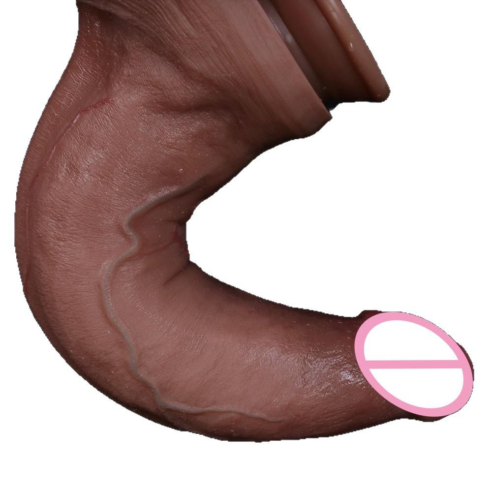 Реалистичный Мягкий Силиконовый Ди лдо для Стимуляции Точки G