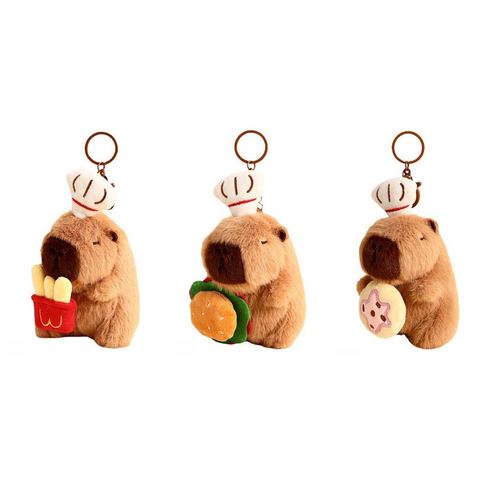 Капибара Капибара Брелок Животные Морская Свинка Подвеска Плюшевый Брелок Капибара Декор Рюкзака