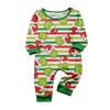 Christmas Print Cute Family Set Pajamas, Home Clothes, Family Set Long Sleeve Top Pants Set