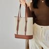 Mrs. Qiao Tote Bag for Women 2025 New Large Capacity Commuter Bag Single Shoulder Bucket Bag Genuine Leather Women's Bag