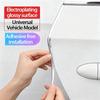 Universal Car Door Edge Protection Strip - Anti-Collision, Anti-Scratch, Anti-Rub, Electroplated Bright Finish Sticker.